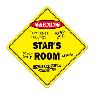 Star's Room Sign