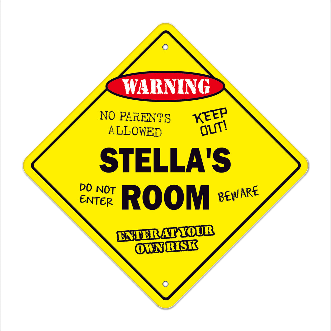 Stella's Room Sign