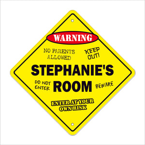 Stephanie's Room Sign