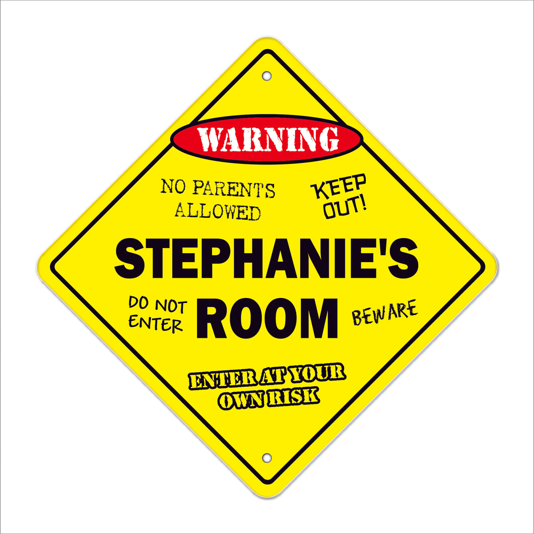 Stephanie's Room Sign