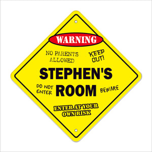 Stephen's Room Sign