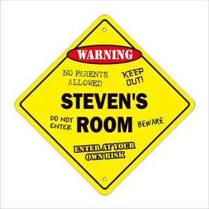 Steven's Room Sign