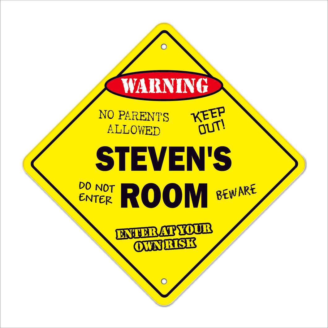 Steven's Room Sign