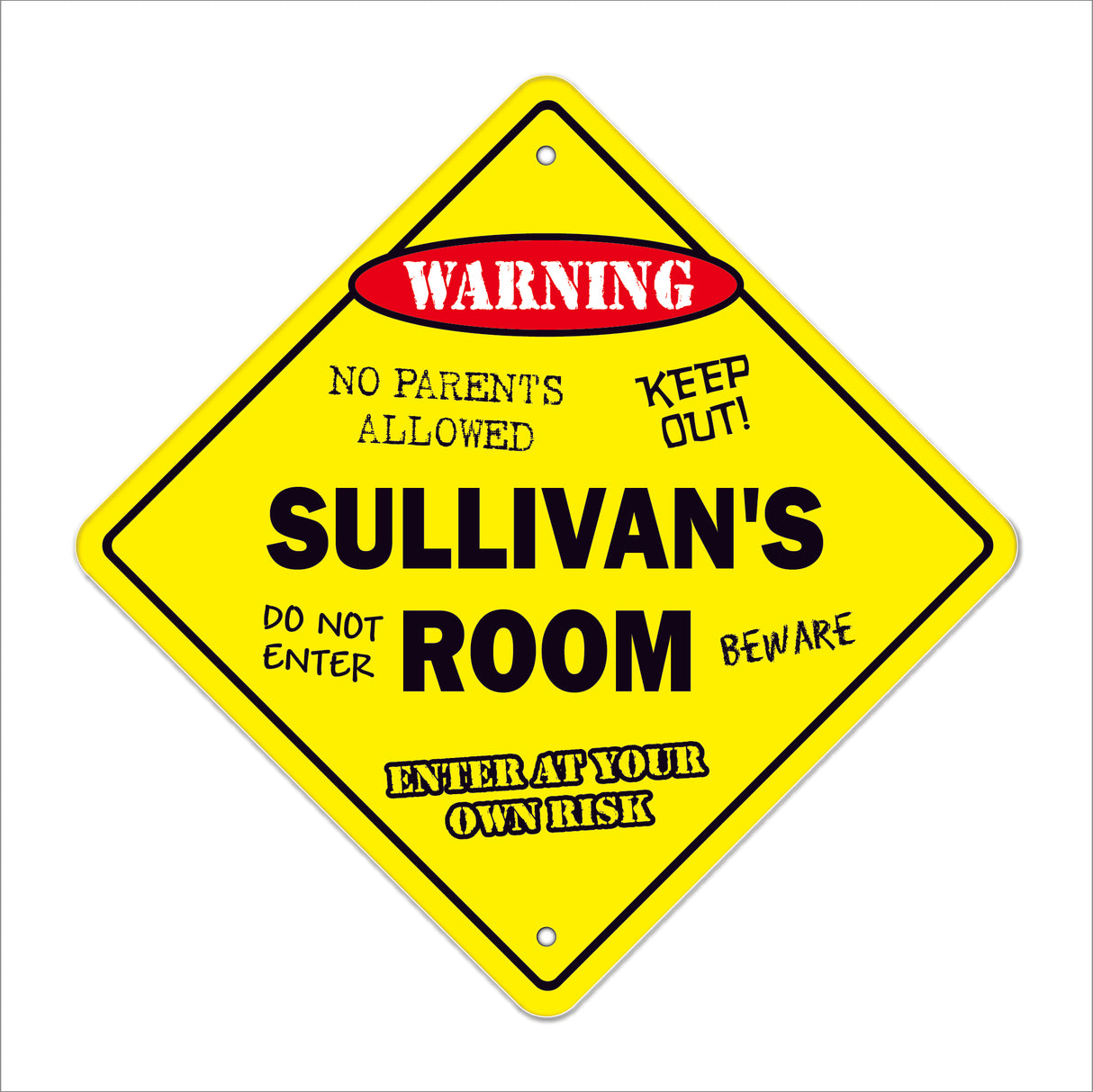 Sullivan's Room Sign