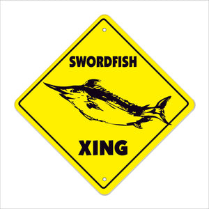Swordfish Crossing Sign