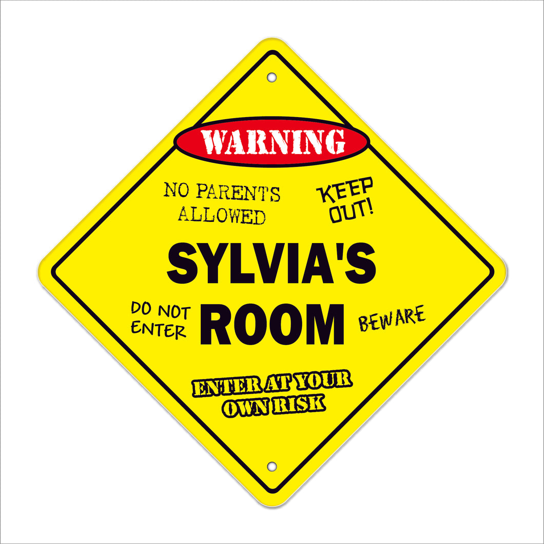 Sylvia's Room Sign