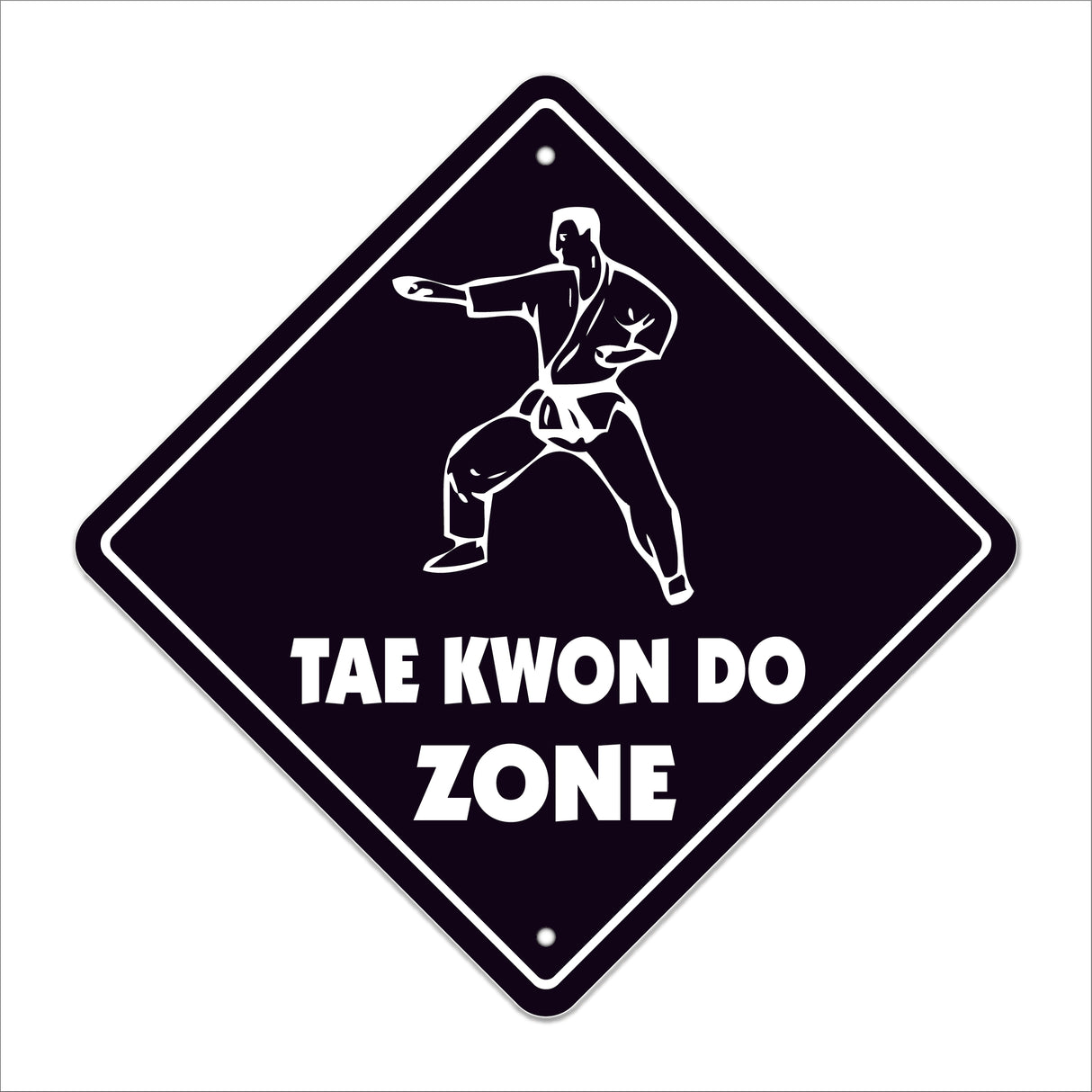 Tae Kwon Do Crossing Sign
