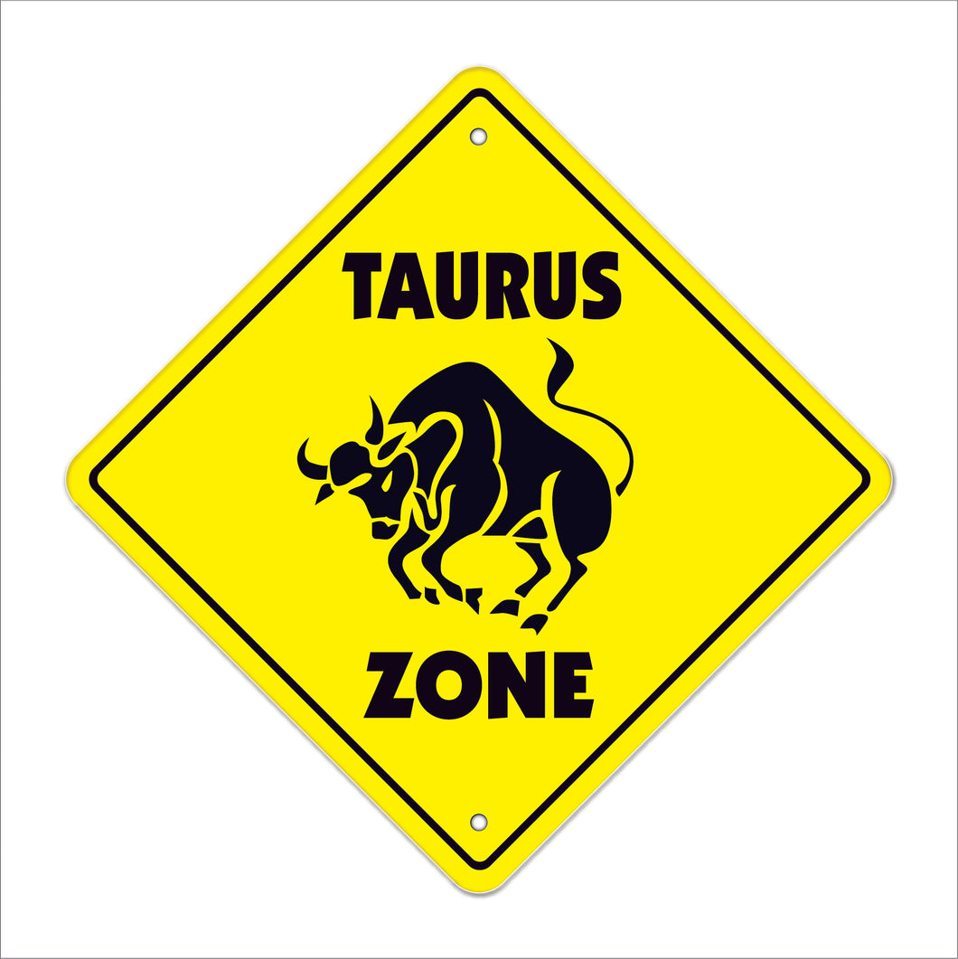 Taurus Crossing Sign