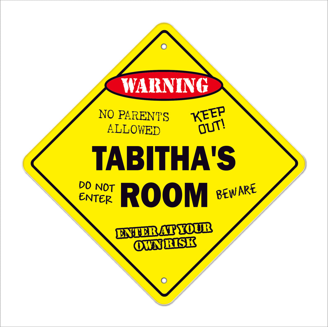 Tabitha's Room Sign