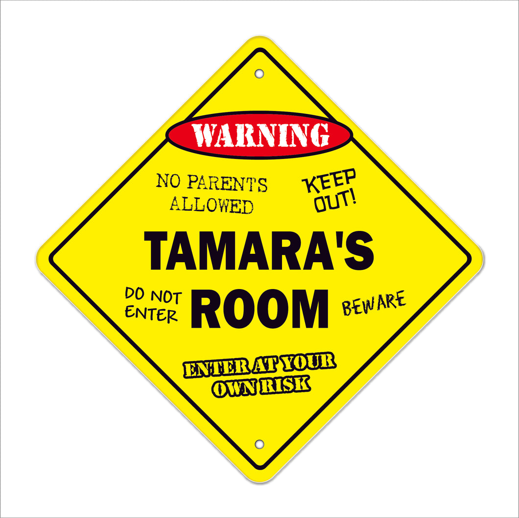 Tamara's Room Sign