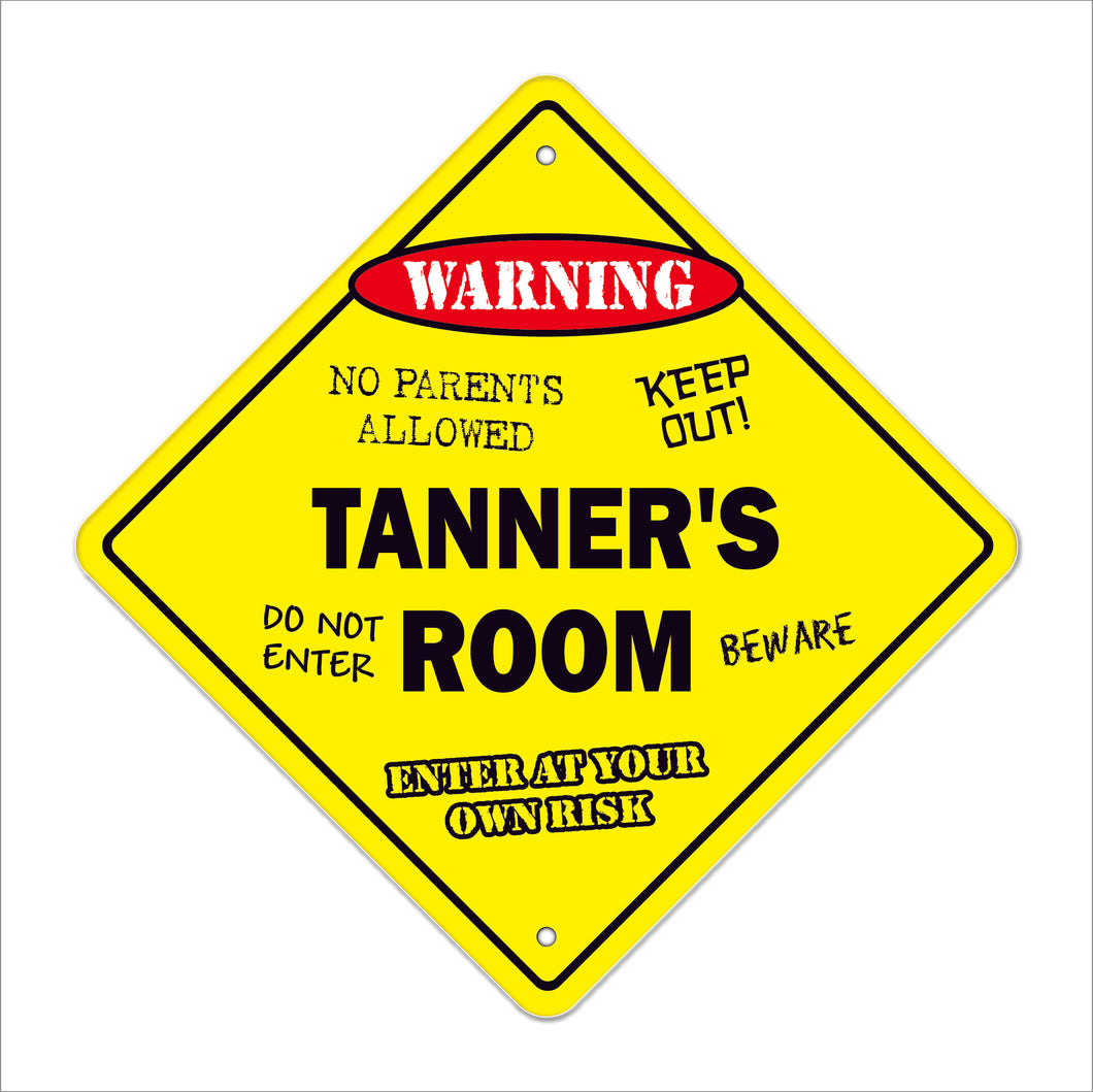 Tanner's Room Sign