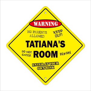 Tatiana's Room Sign