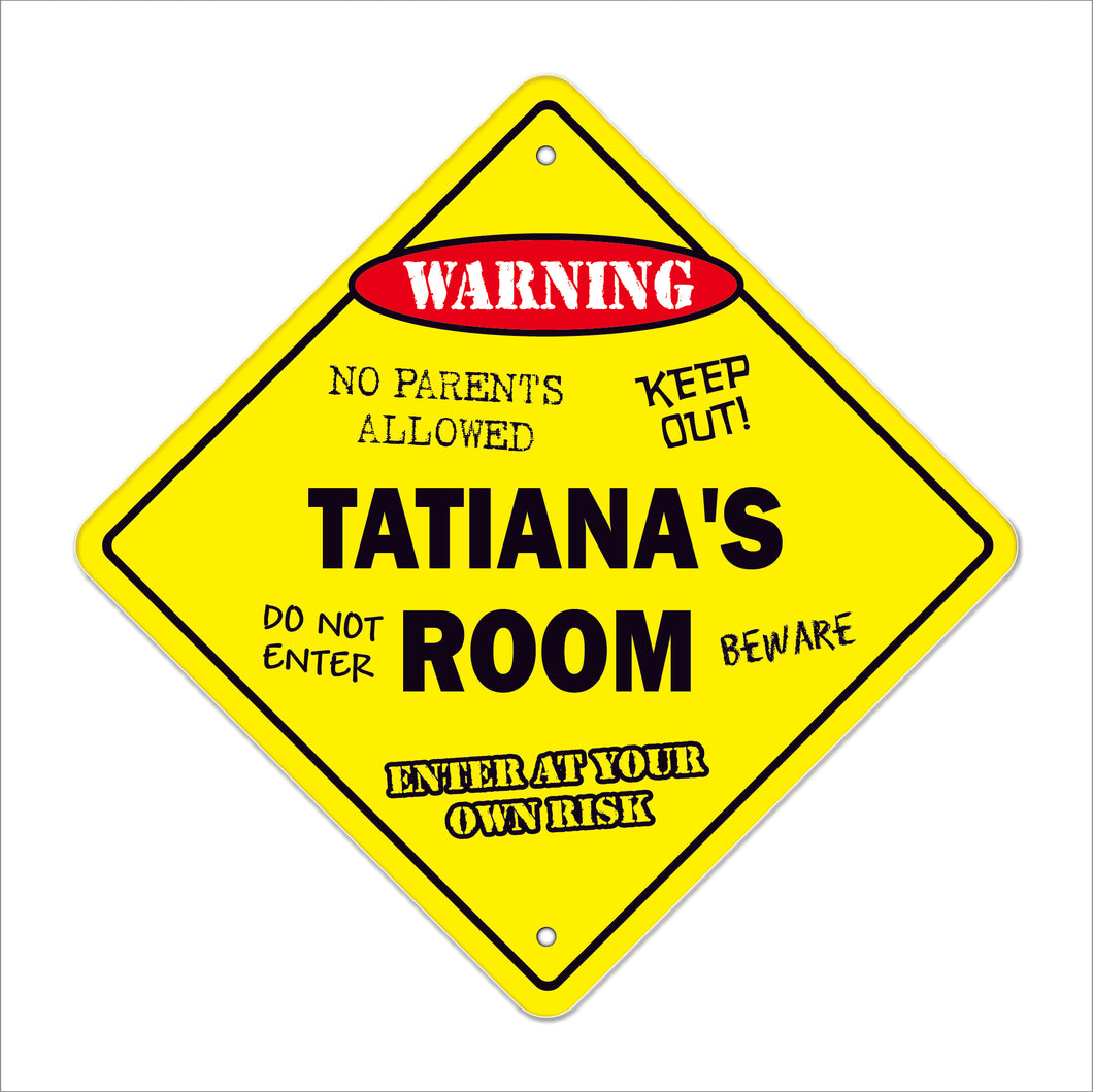 Tatiana's Room Sign