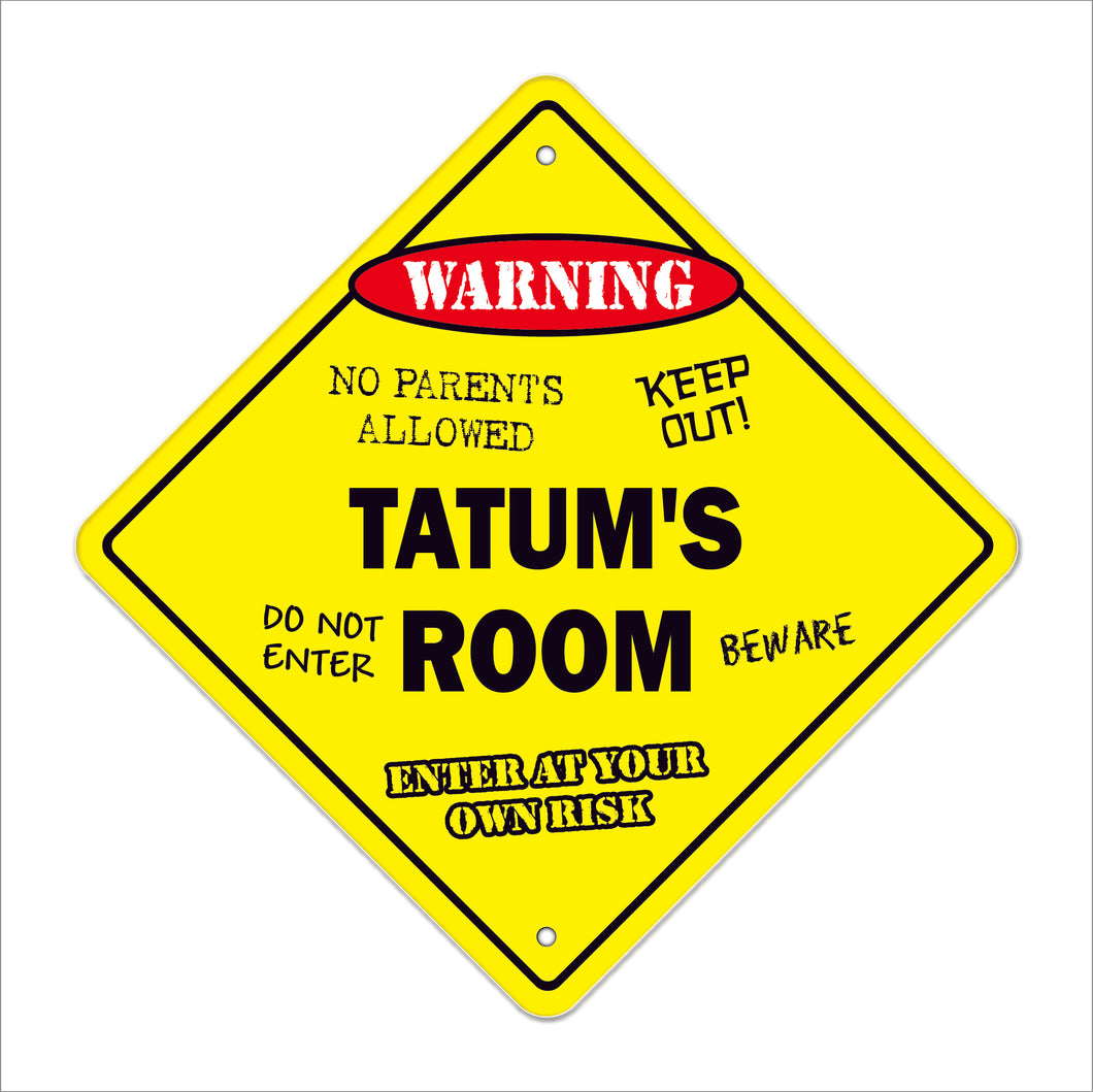 Tatum's Room Sign