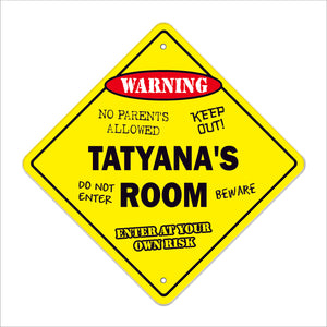 Tatyana's Room Sign