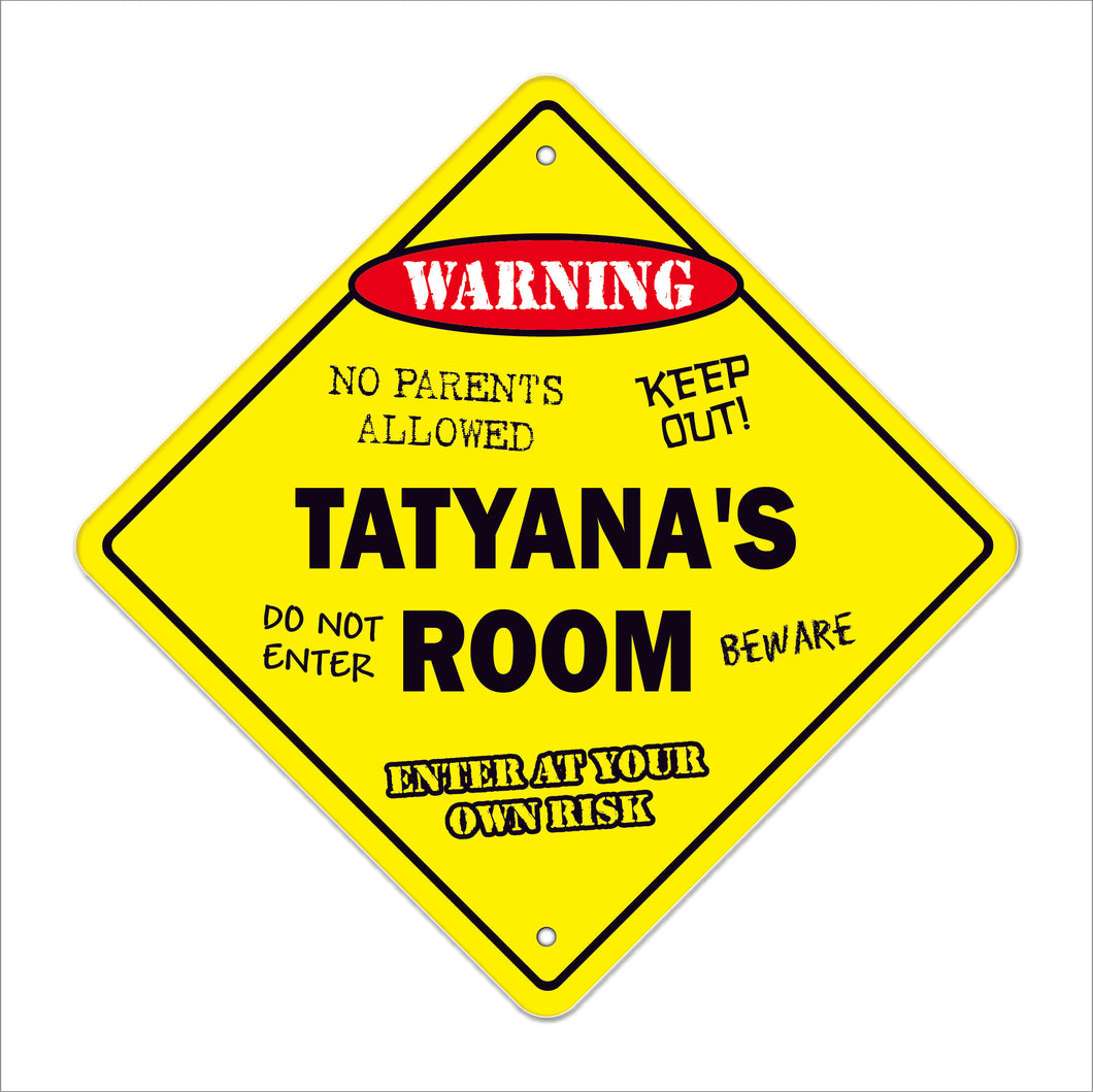 Tatyana's Room Sign