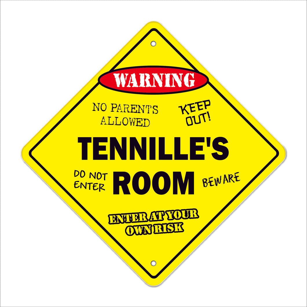 Tennille's Room Sign