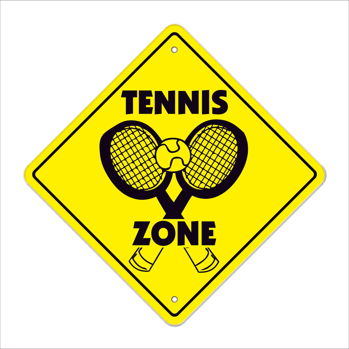 Tennis Crossing Sign