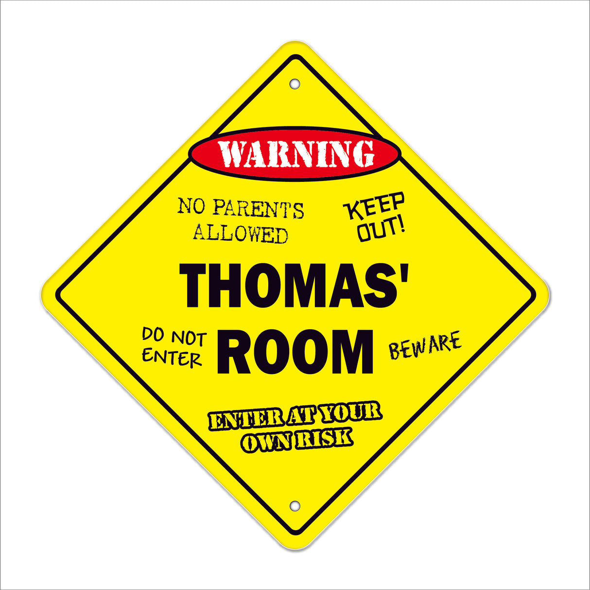 Thomas' Room Sign