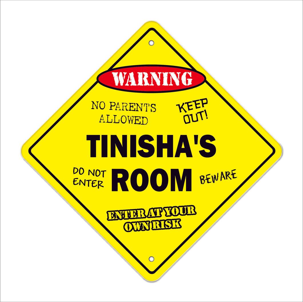 Tinisha's Room Sign