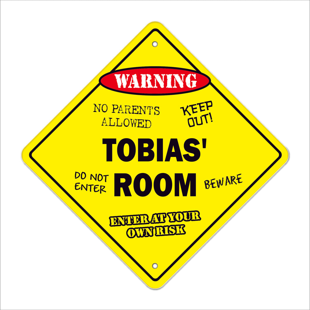 Tobias' Room Sign