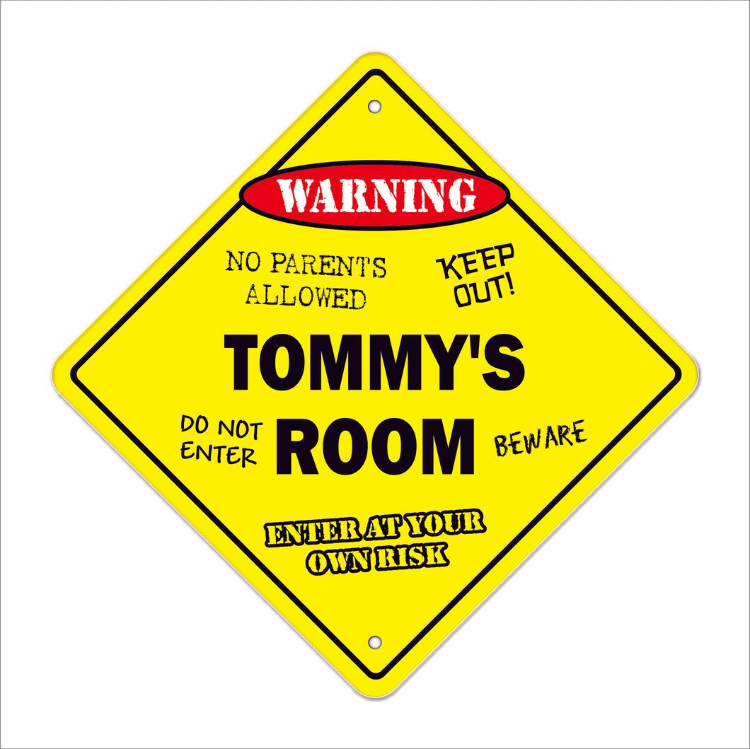 Tommy's Room Sign