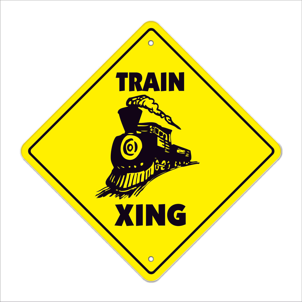 Train Crossing Sign