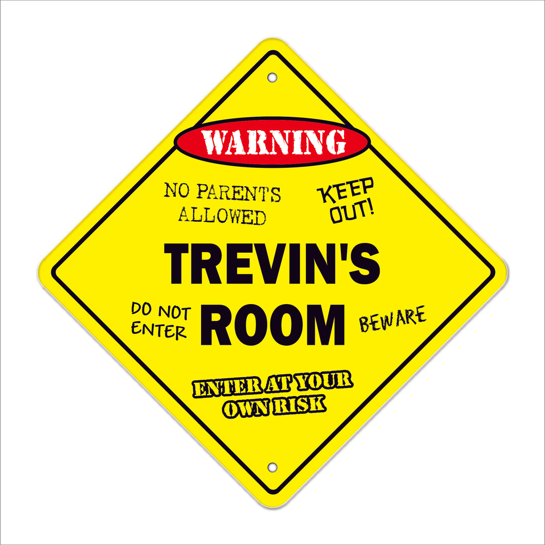 Trevin's Room Sign