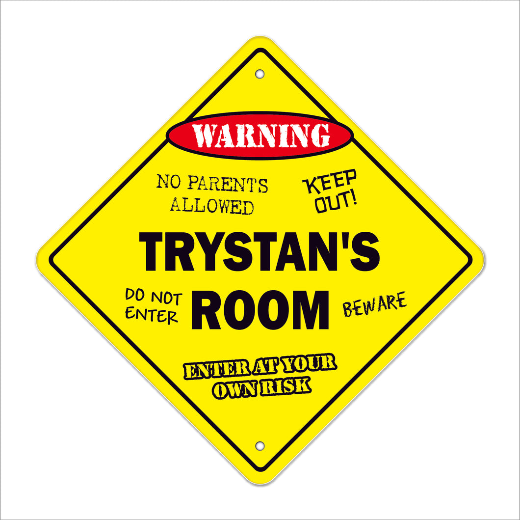 Trystan's Room Sign
