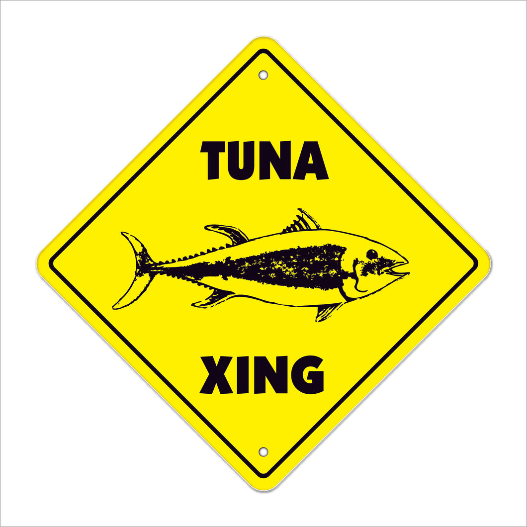 Tuna Crossing Sign