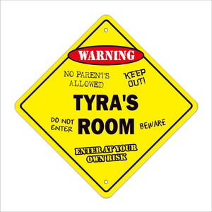 Tyra's Room Sign