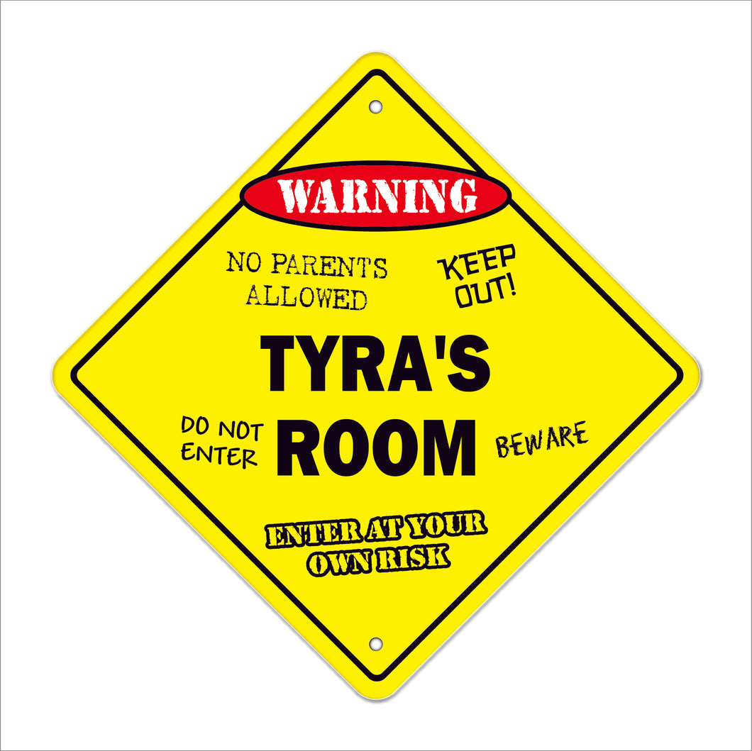 Tyra's Room Sign