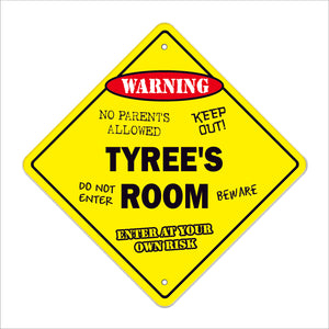Tyree's Room Sign