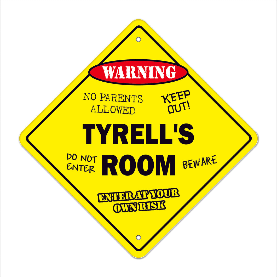 Tyrell's Room Sign