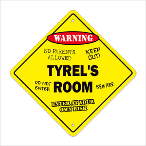Tyrel's Room Sign