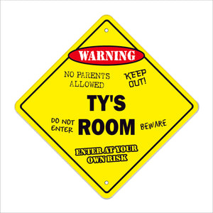 Ty's Room Sign
