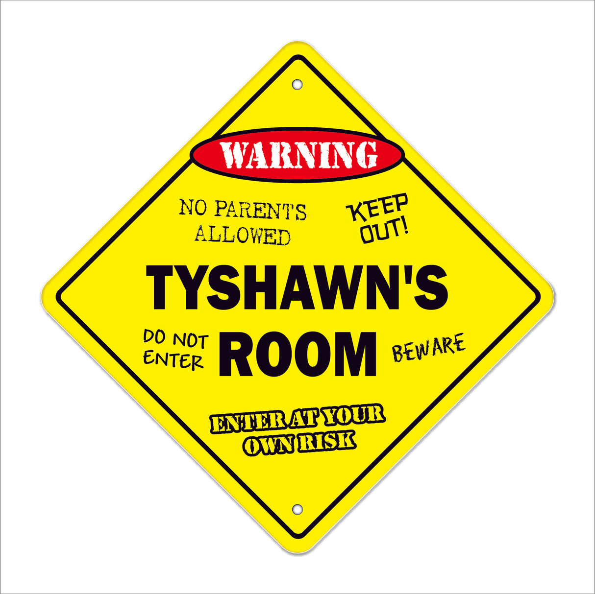 Tyshawn's Room Sign
