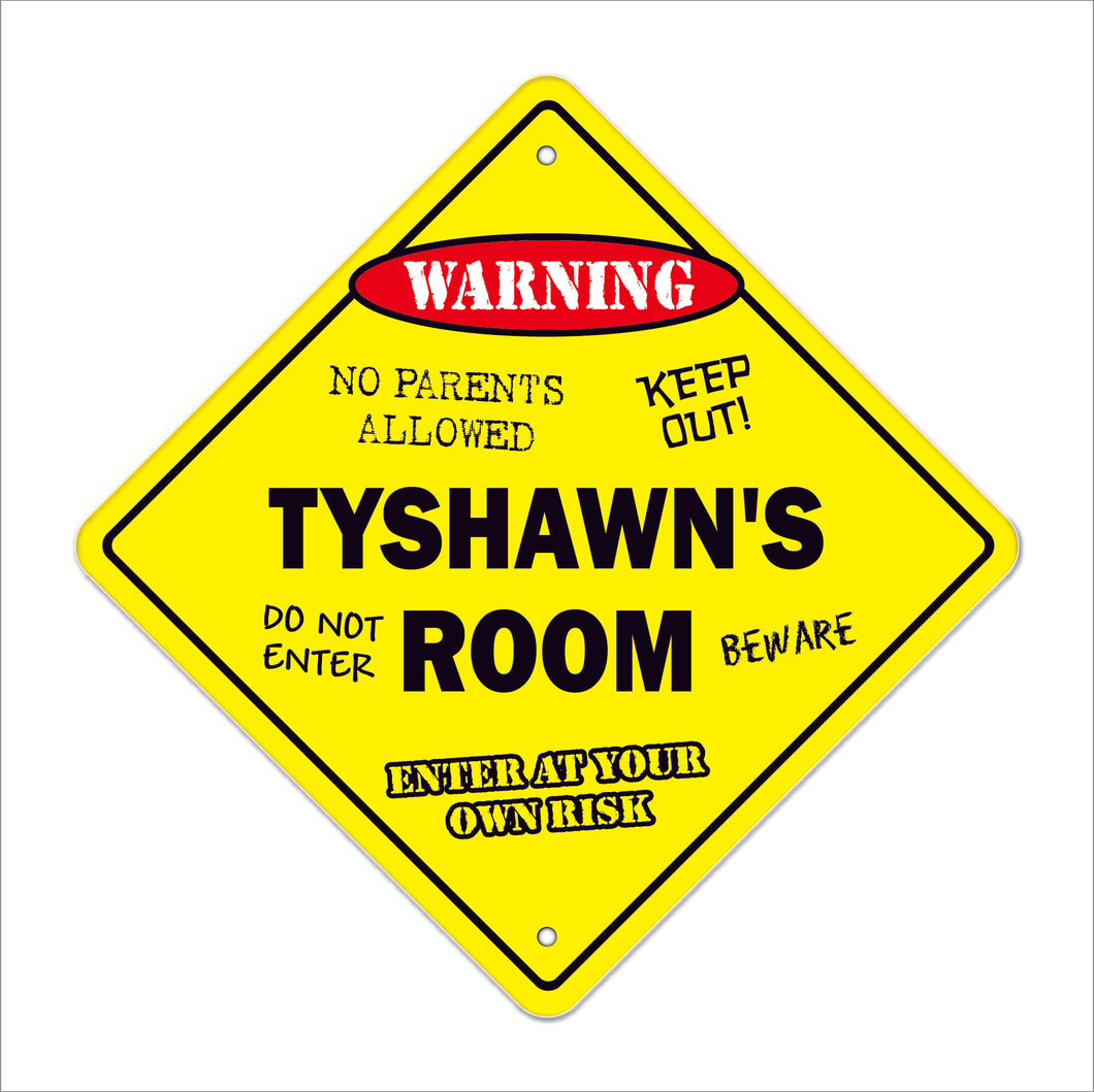 Tyshawn's Room Sign