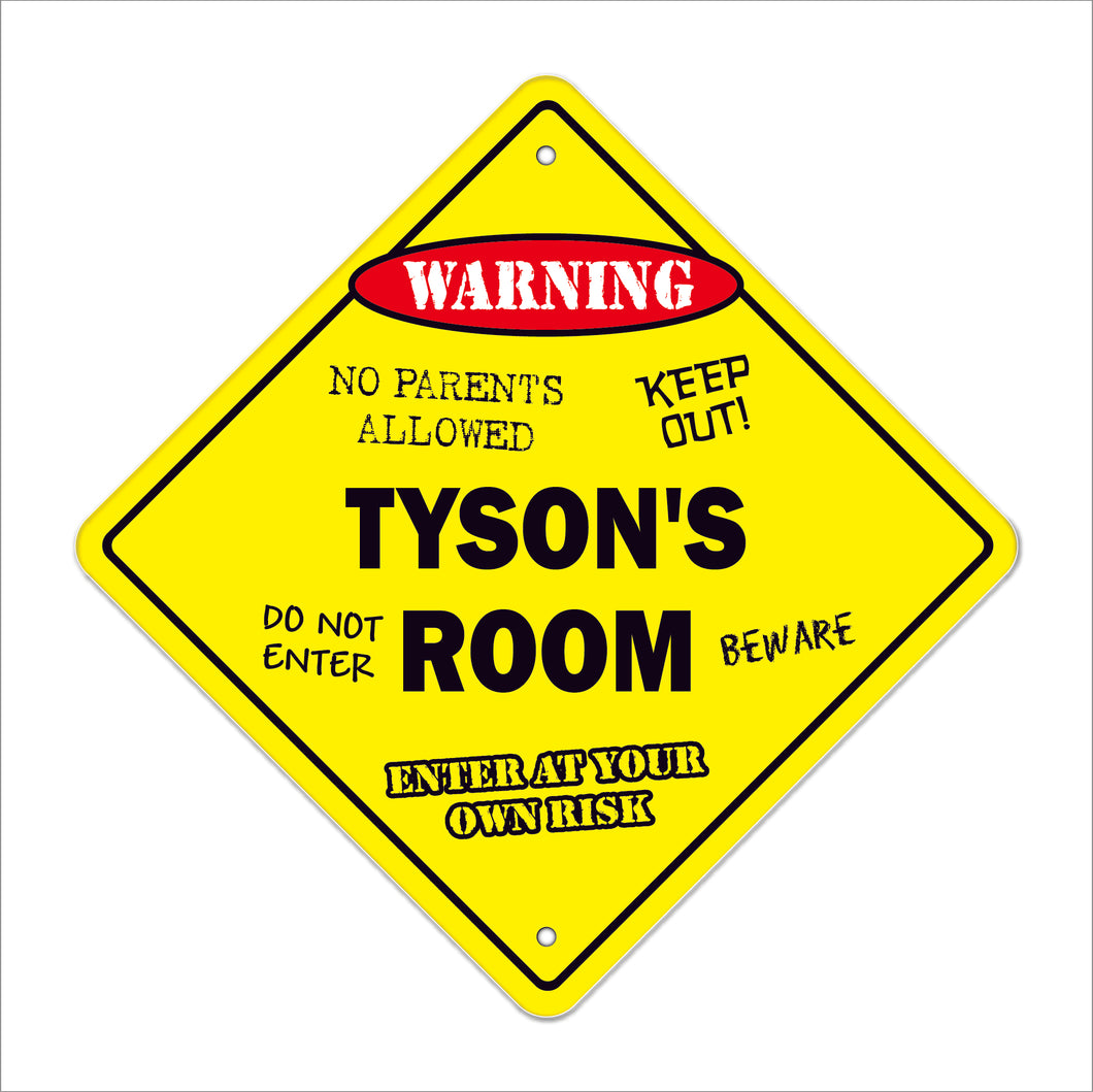 Tyson's Room Sign