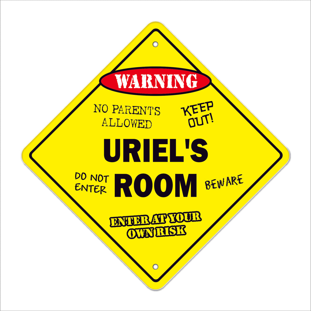 Uriel's Room Sign