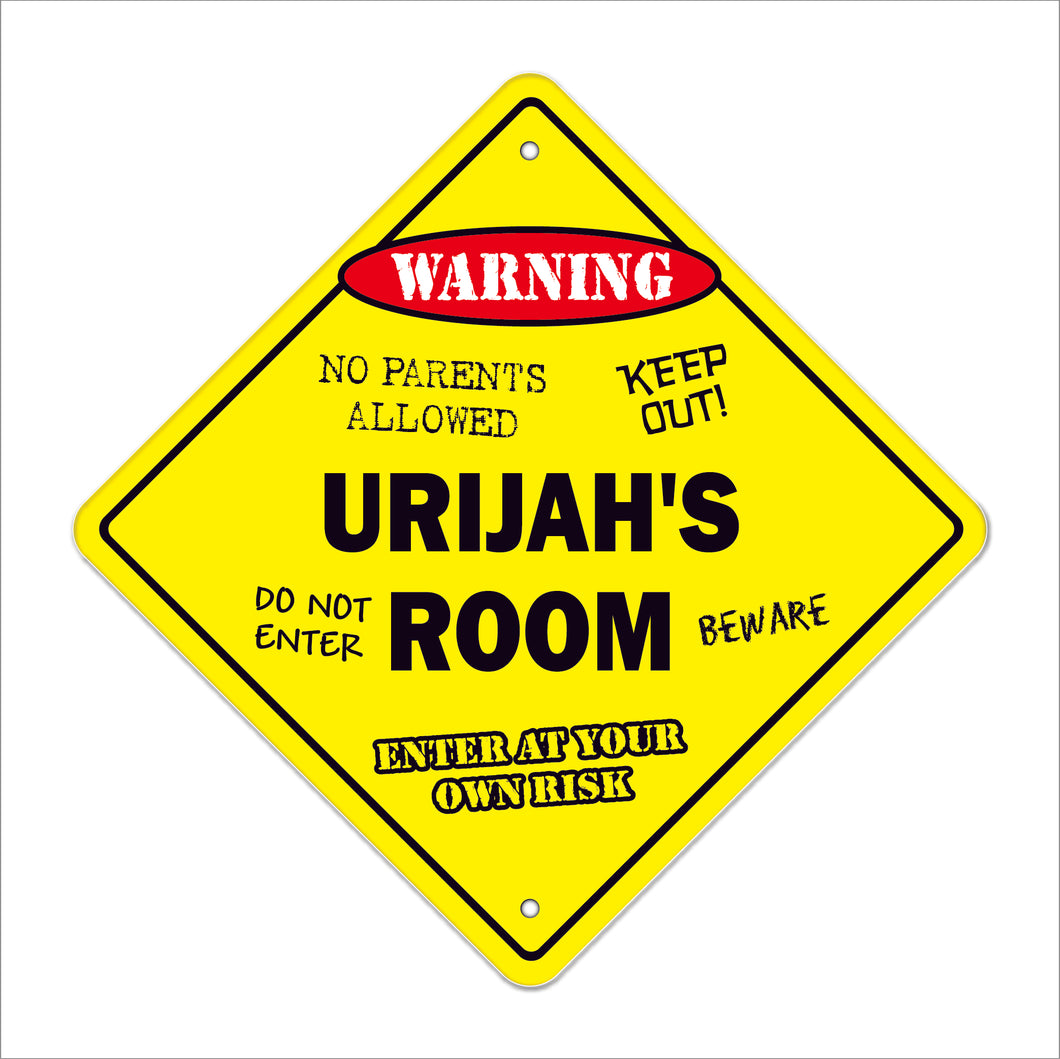 Urijah's Room Sign