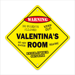 Valentina's Room Sign
