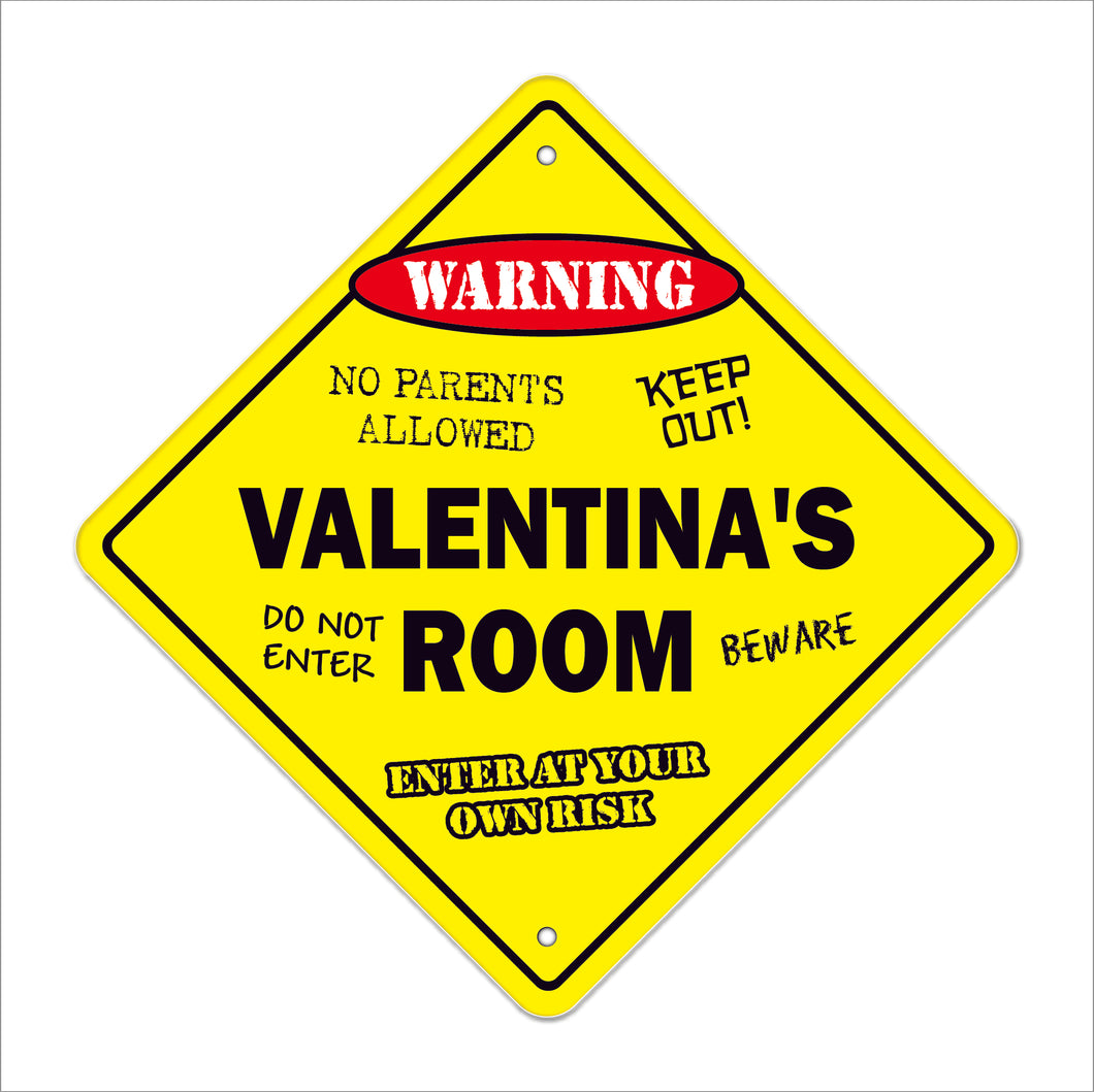 Valentina's Room Sign