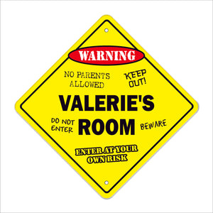 Valerie's Room Sign