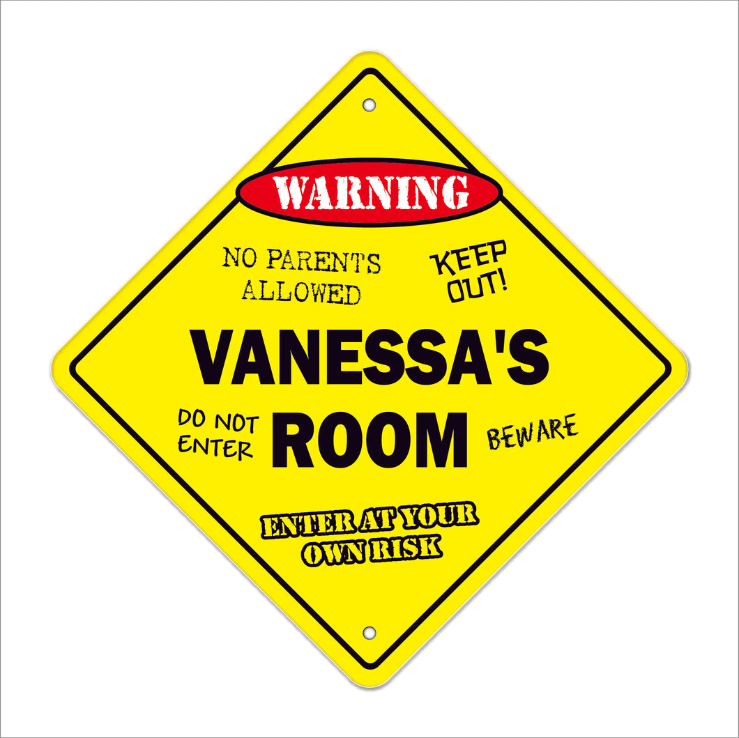 Vanessa's Room Sign