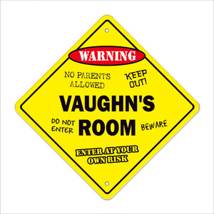 Vaughn's Room Sign