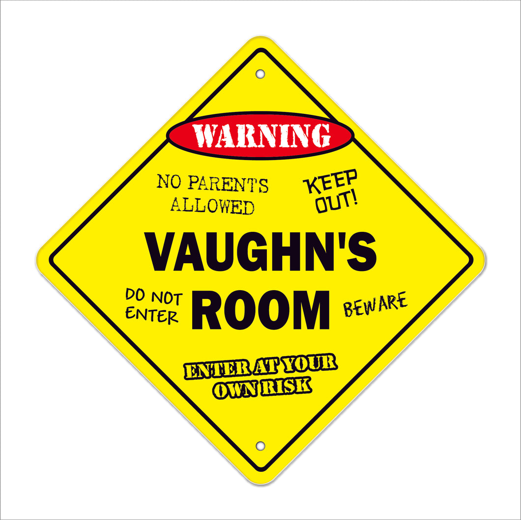 Vaughn's Room Sign