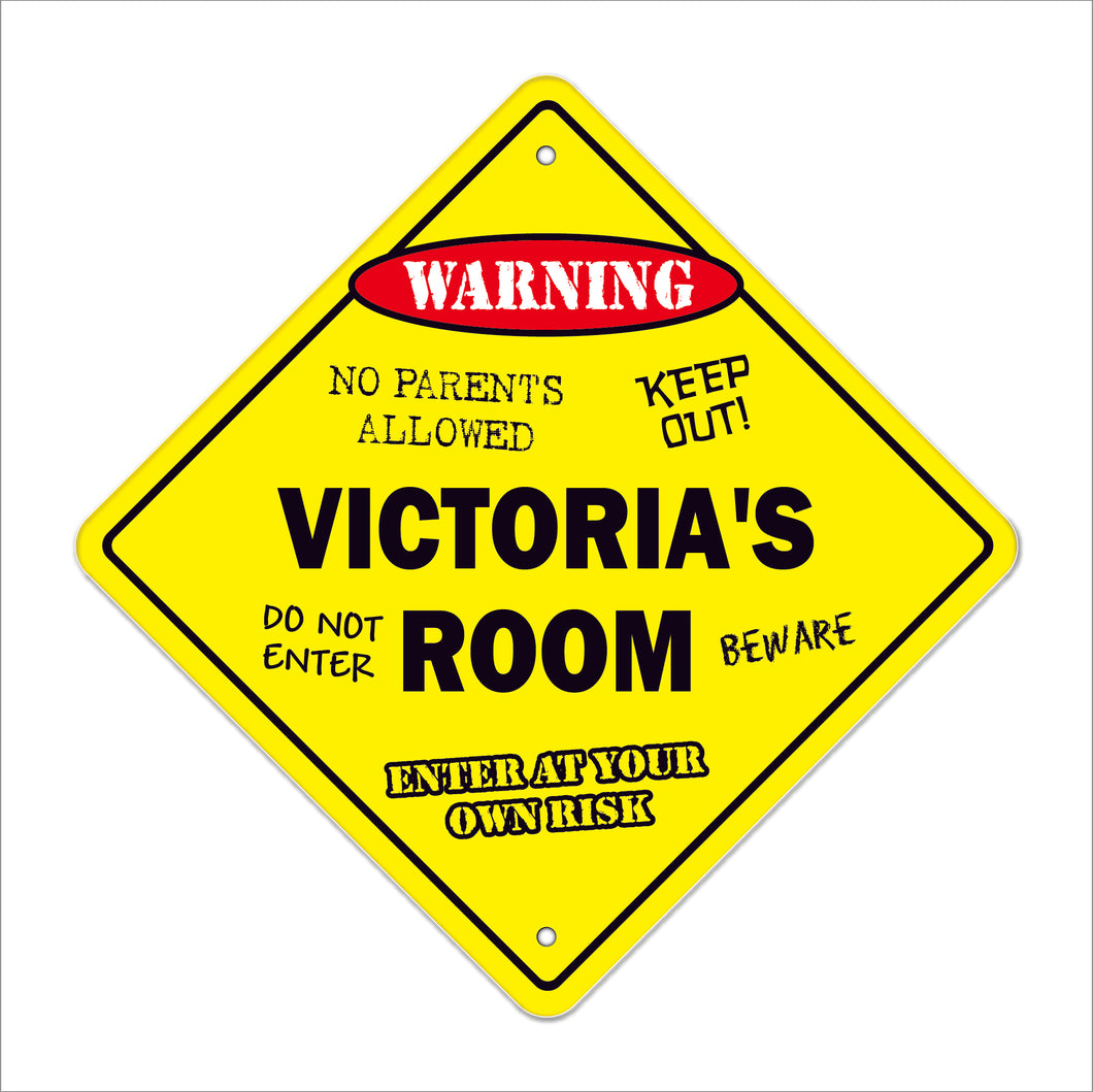 Victoria's Room Sign