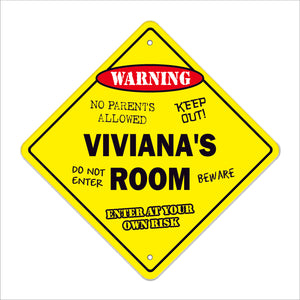 Viviana's Room Sign