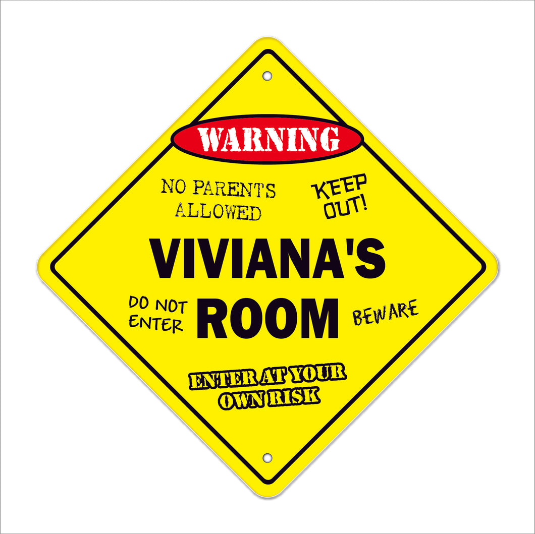 Viviana's Room Sign